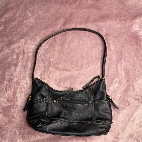 The Sak black genuine y2k shoulder bag - Picture 3 of 6